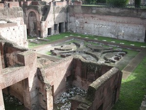 Der Palast des Augustus auf dm Palatin